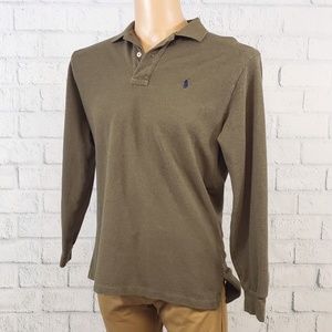 Polo by Ralph Lauren Long Sleeve Sage Green Polo